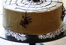 Шоколадно-кофейный торт на Хэллоуин