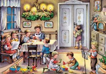 Традиционный рождественский календарь ожидания (Германия)