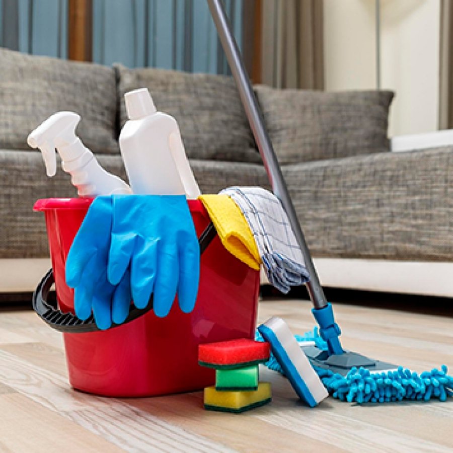 Как производить уборку в доме правильно